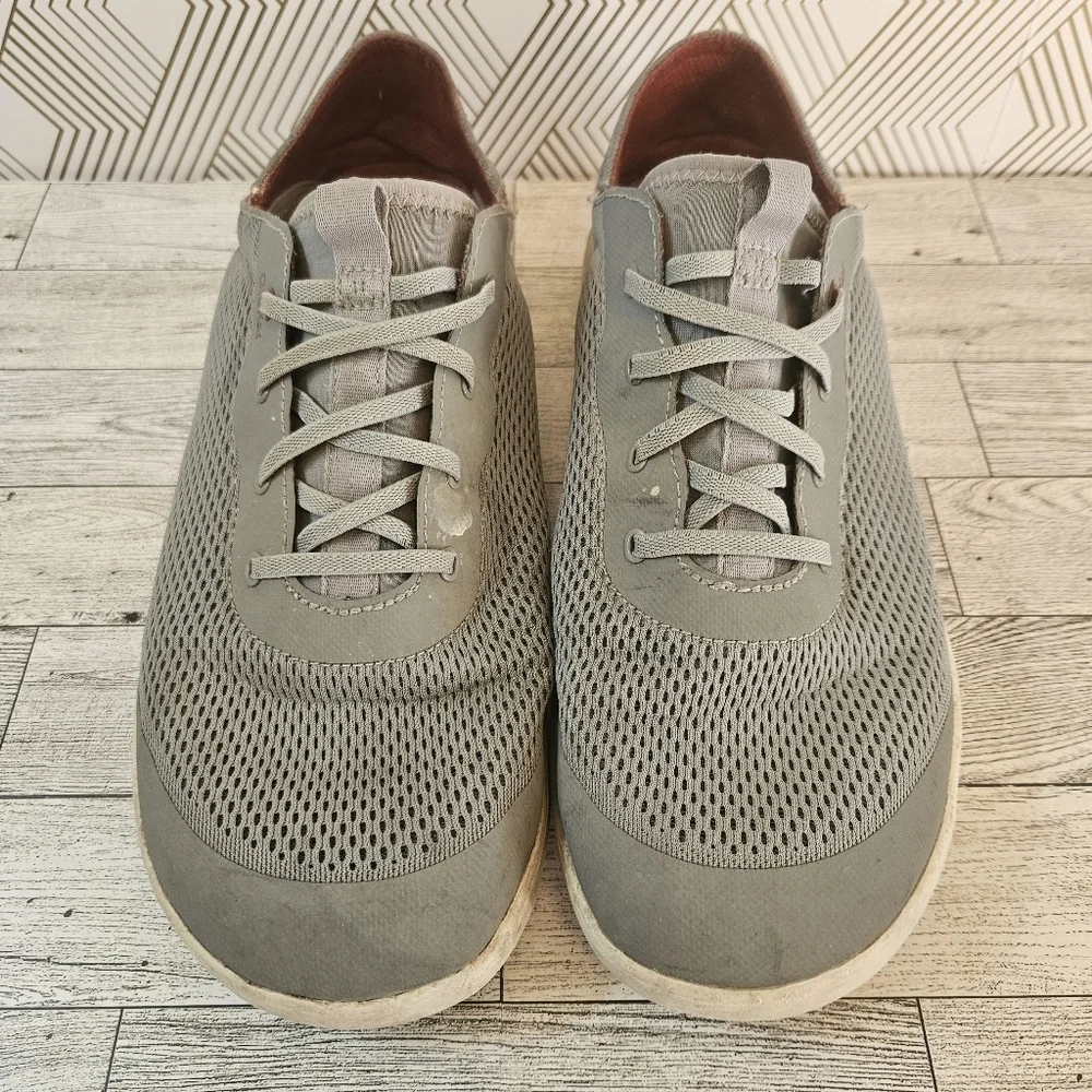 Olukai Men's Moku Pae Sneaker Gray Size 12M